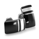 Black Titanium & Silver Cufflinks from the Wellington Collection by Edward Mirell