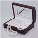 Three Piece Fresh Water Pearl Set, Earrings, Bracelet & Necklace Sterling Silver