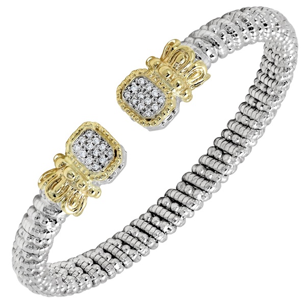 Diamond Box Ends Bracelet by Vahan - Vahan