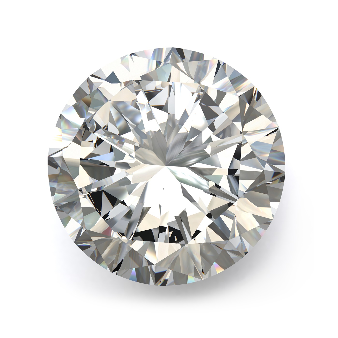 1 19ct Round Brilliant Diamond GIA VVS2 Clarity J Color Very Good 