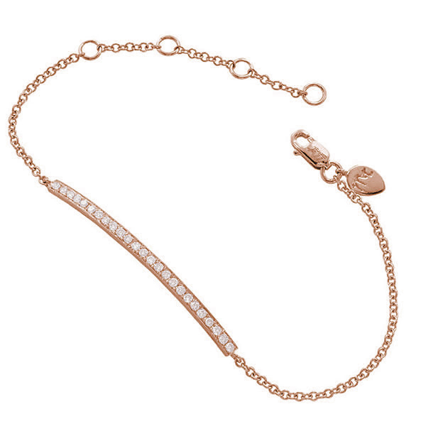 Meira T. Rose Gold & Diamond Bracelet - Very Sweet!