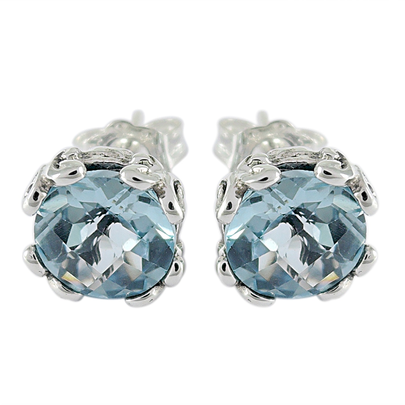 Artisan Silver by Samuel B. Choice of 30x8mm Gemstone Drop Earrings