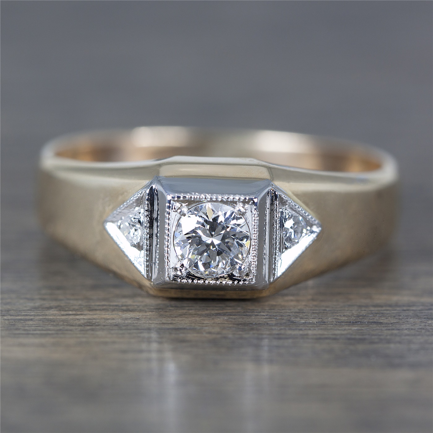 mens antique diamond rings        <h3 class=