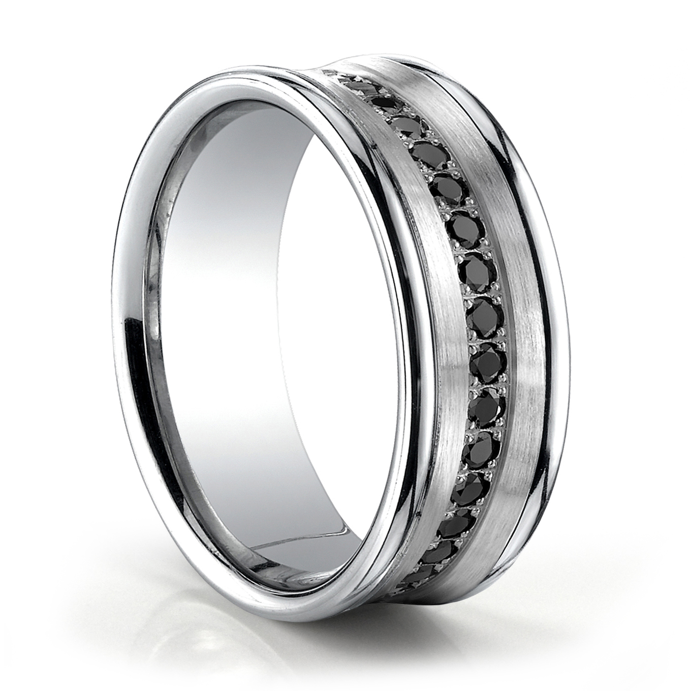 Benchmark 14K White Gold Ring With 